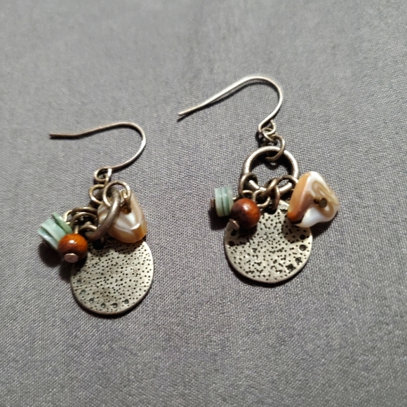 Unknown Jewelry - Silver Bohemian Style Earrings
